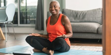 Stretches to Help Relieve Menopause Symptoms, per Experts