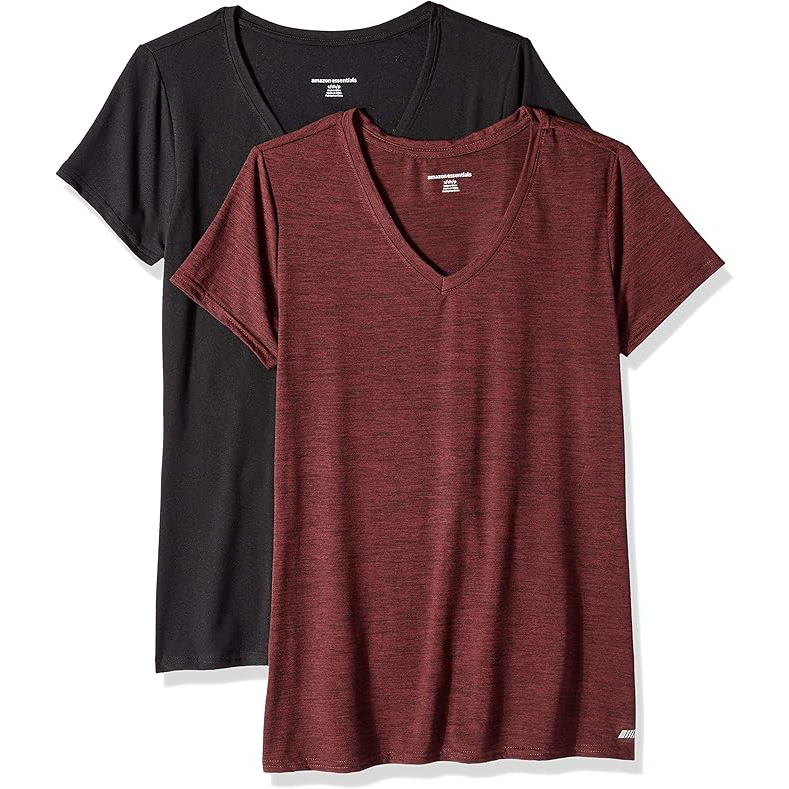Dry Tech Stretch Short-Sleeve V-Neck