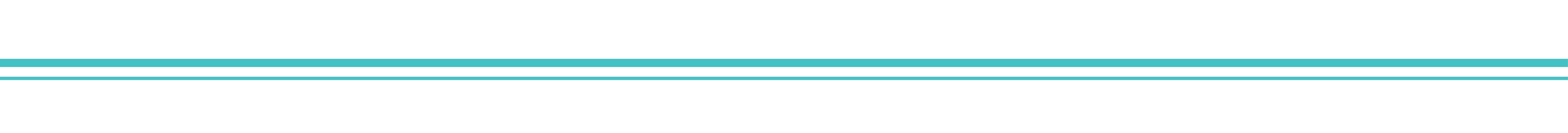 horizontal stripes in teal and white