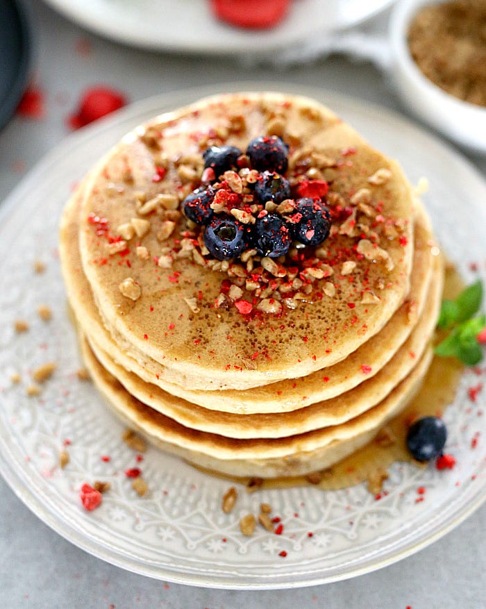 whole30 breakfast recipes: almond and cassava flour pancakes