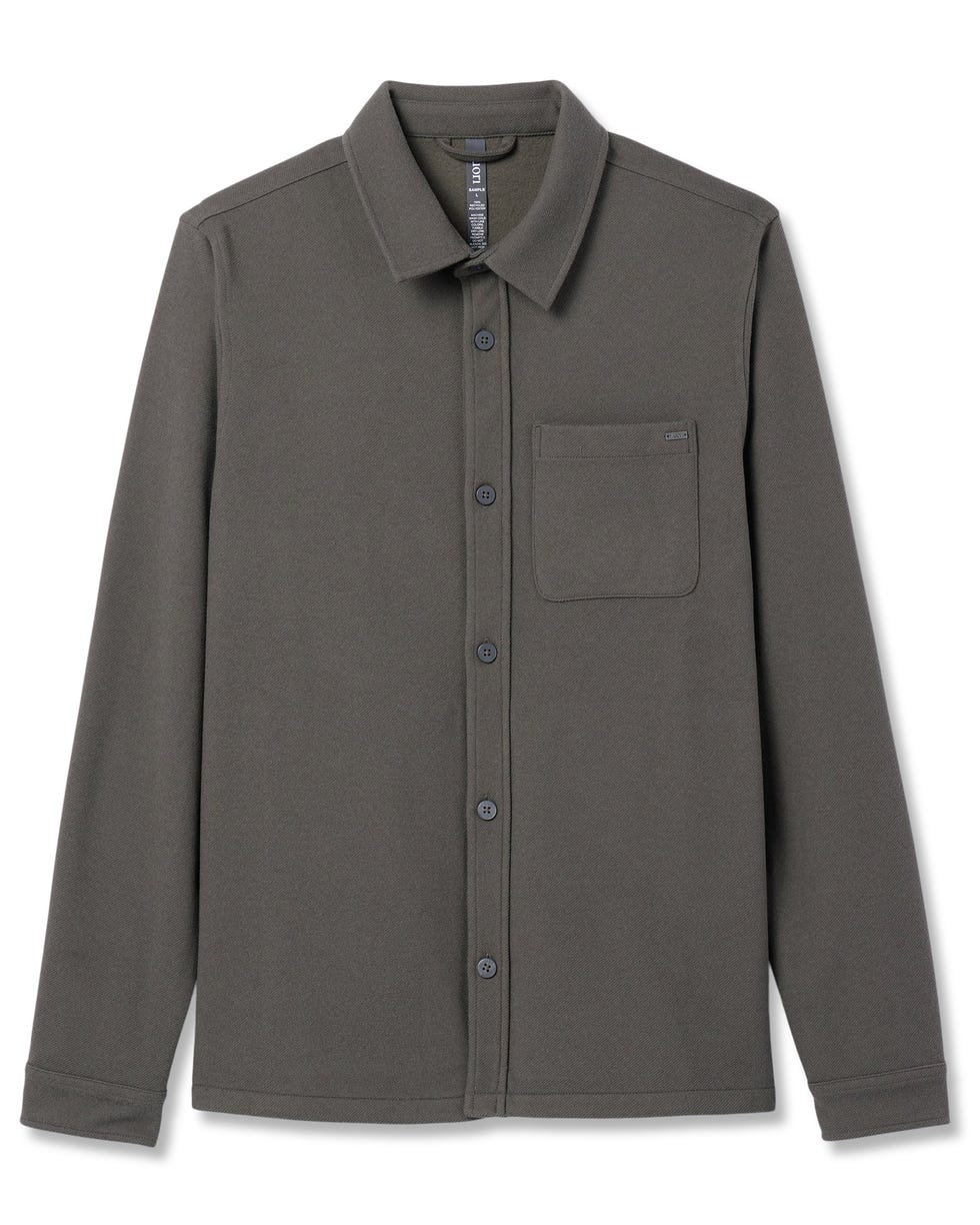 Beldon Knit Twill Shirt Jacket