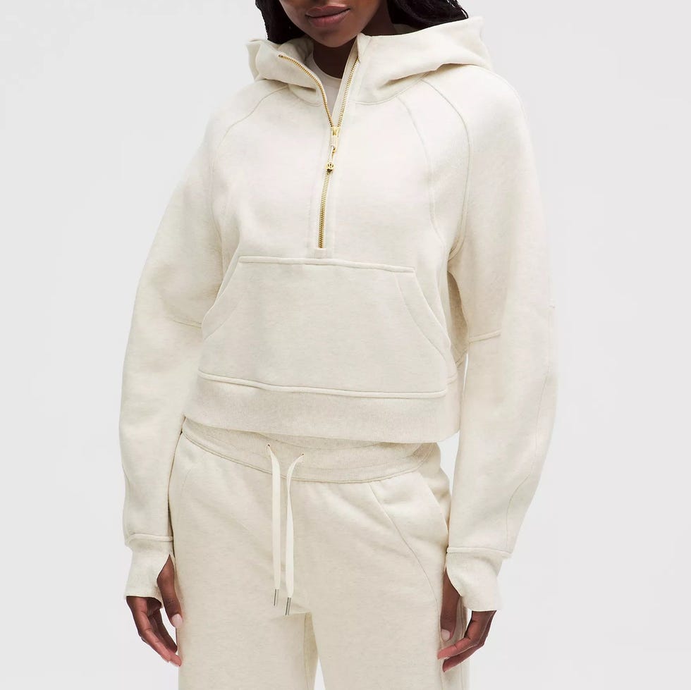 Scuba Oversized Half-Zip Hoodie