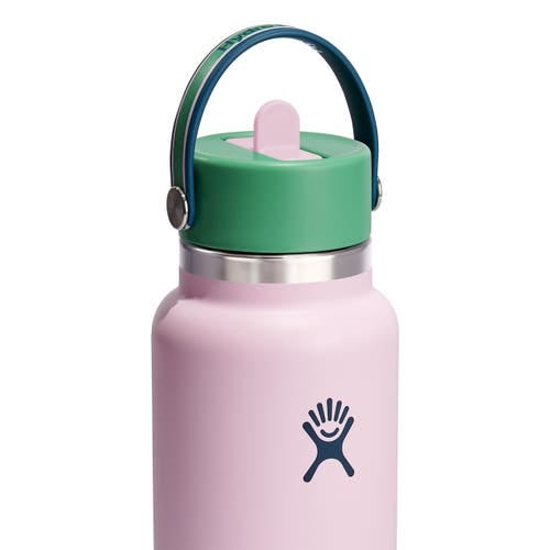 32-Ounce Wide Mouth Flex Straw Cap Water Bottle