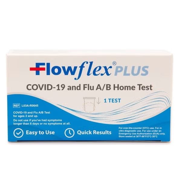 Plus COVID-19 and Flu A and B Home Test