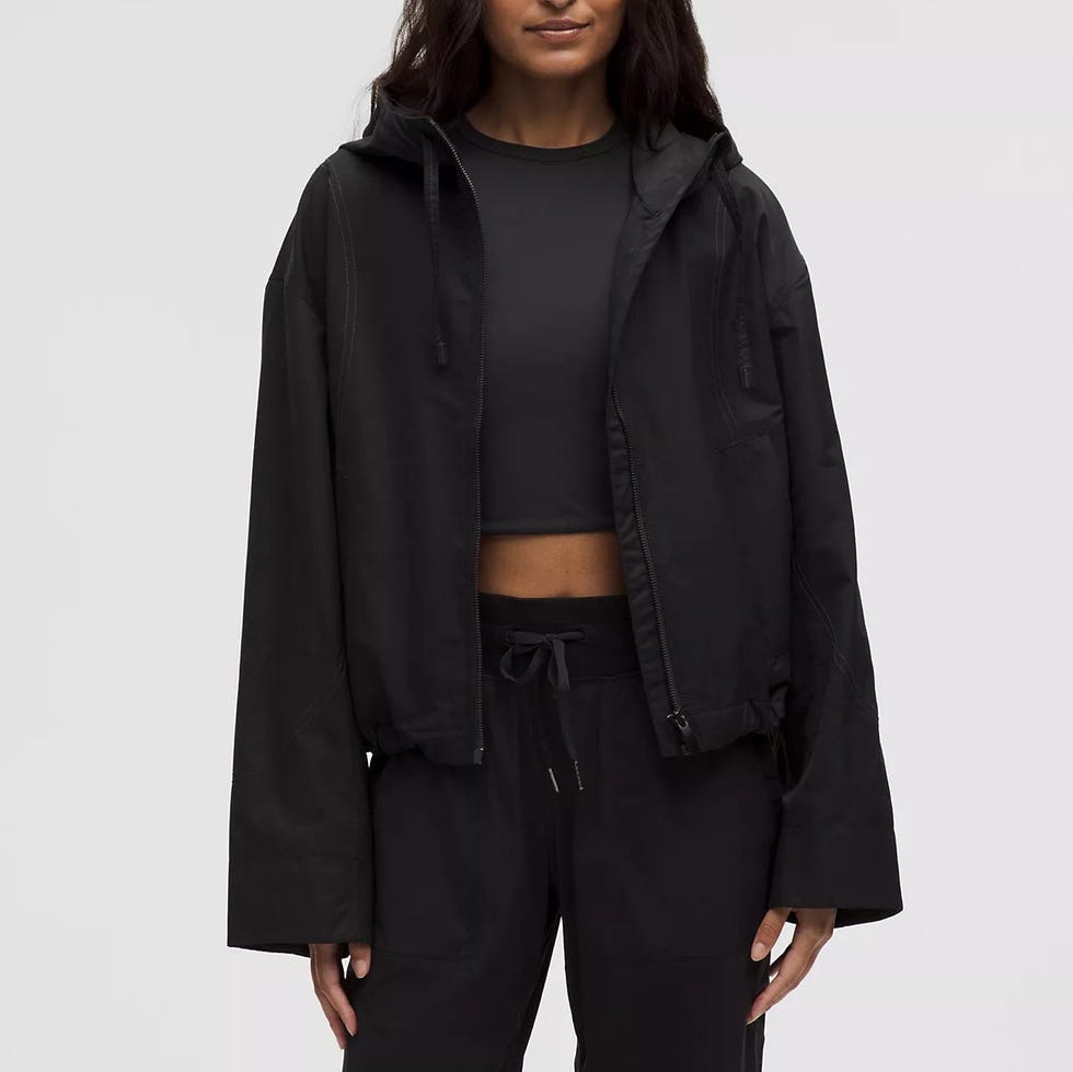 Cropped Hooded Jacket