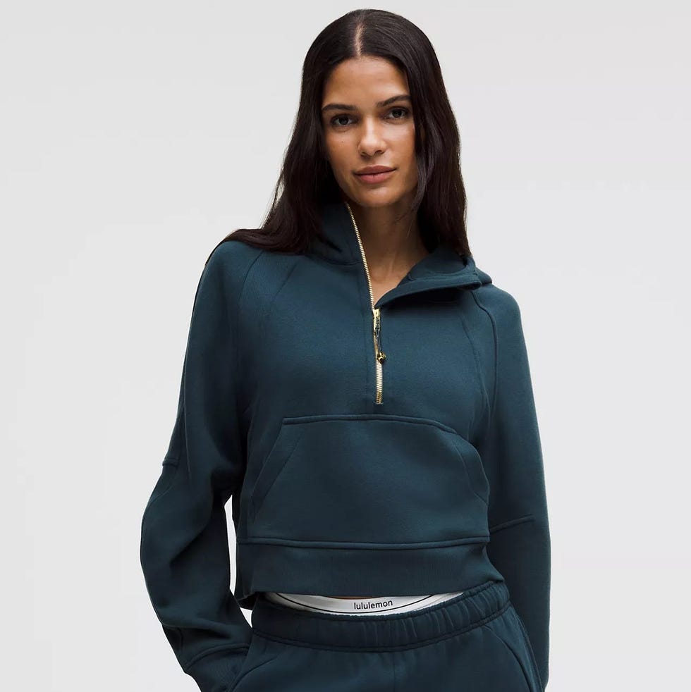 Scuba Oversized Half-Zip Hoodie