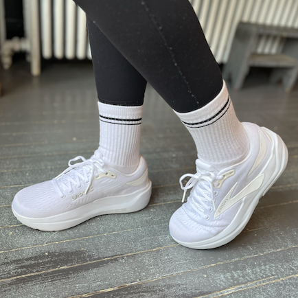 Footwear and athletic attire.