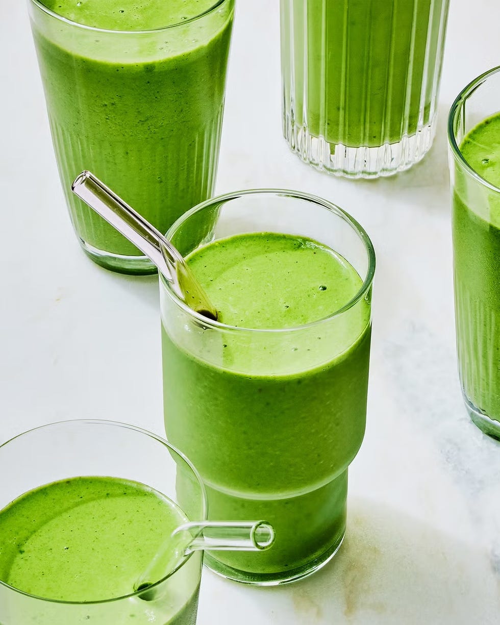 avocado spinach green smoothie
