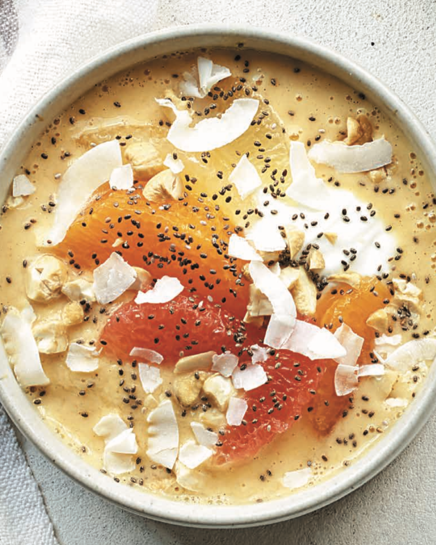 healthy smoothie recipes citrus and pineapple smoothie bowl recipe
