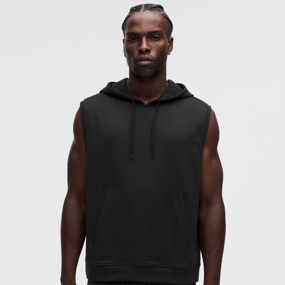 Warm-Up Sleeveless Gym Hoodie Warm-Up Sleeveless Gym Hoodie