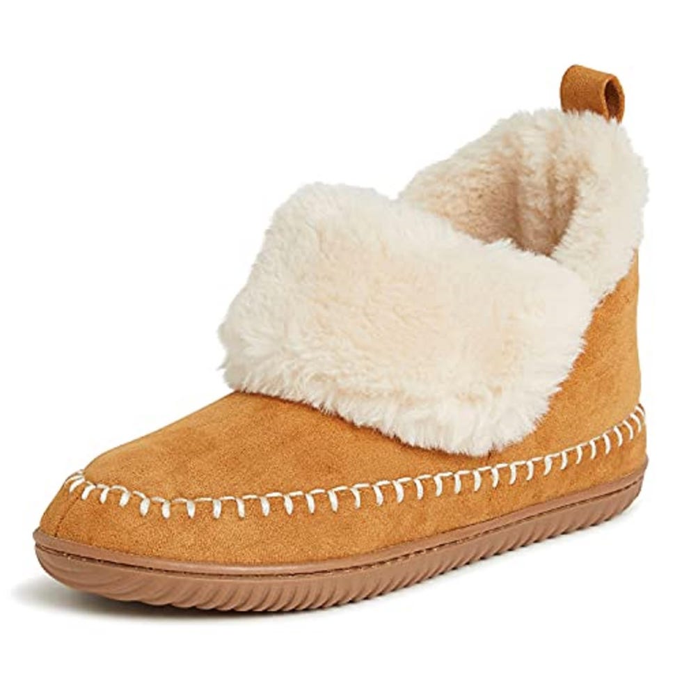 Alpine Women's Moritz Bootie Slipper, Whiskey, Medium
