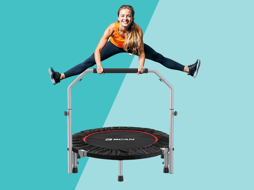 11 Best Exercise Trampolines to Level Up Your Cardio, Per Experts