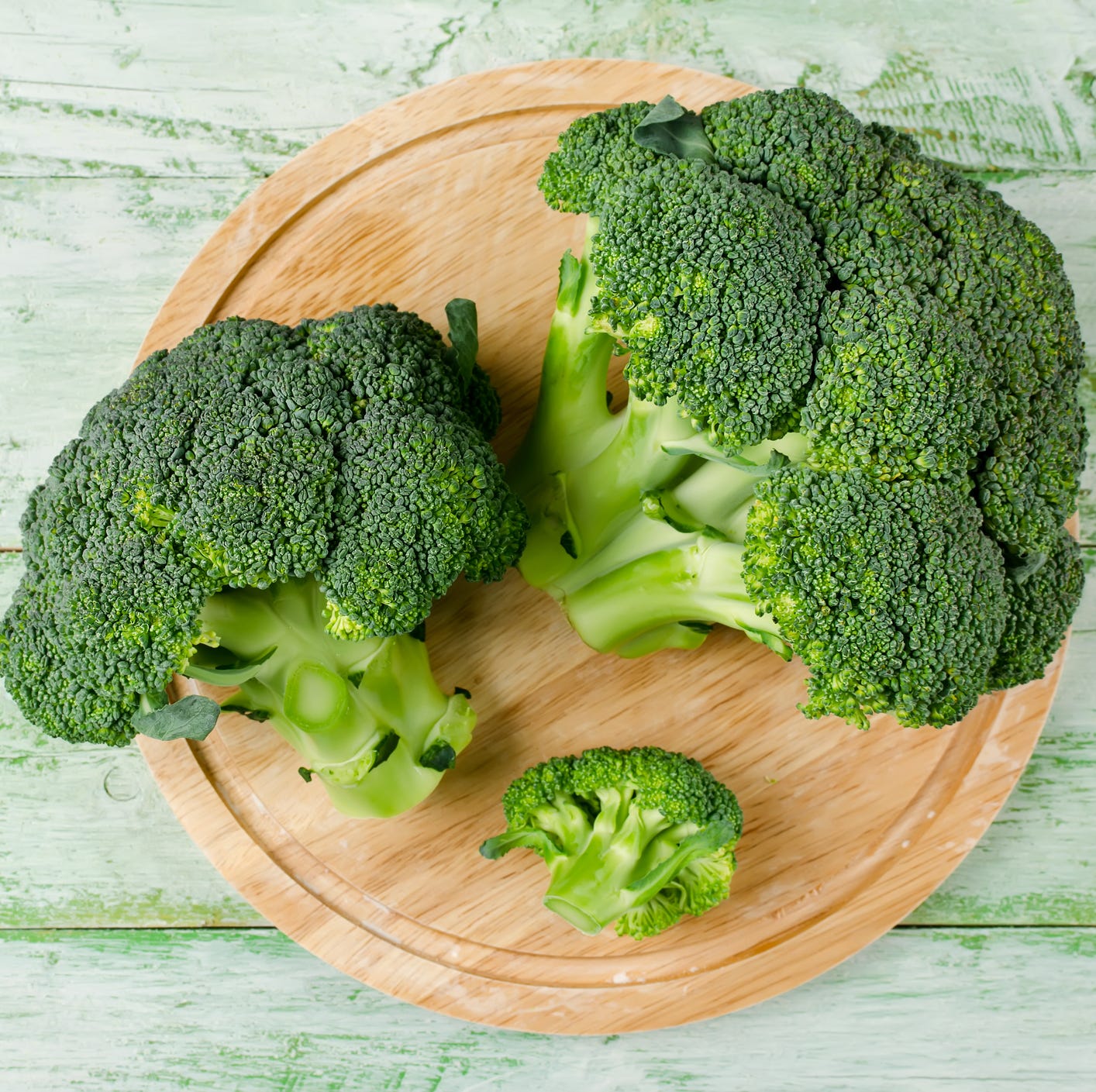 Broccoli rich in vitamins and minerals