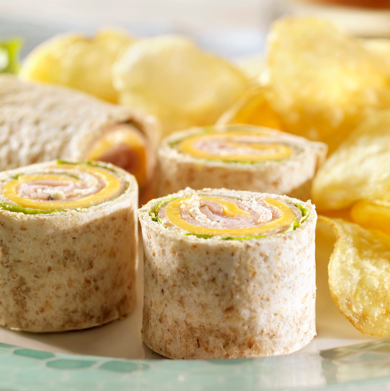 healthy late night snacks whole grain wrap