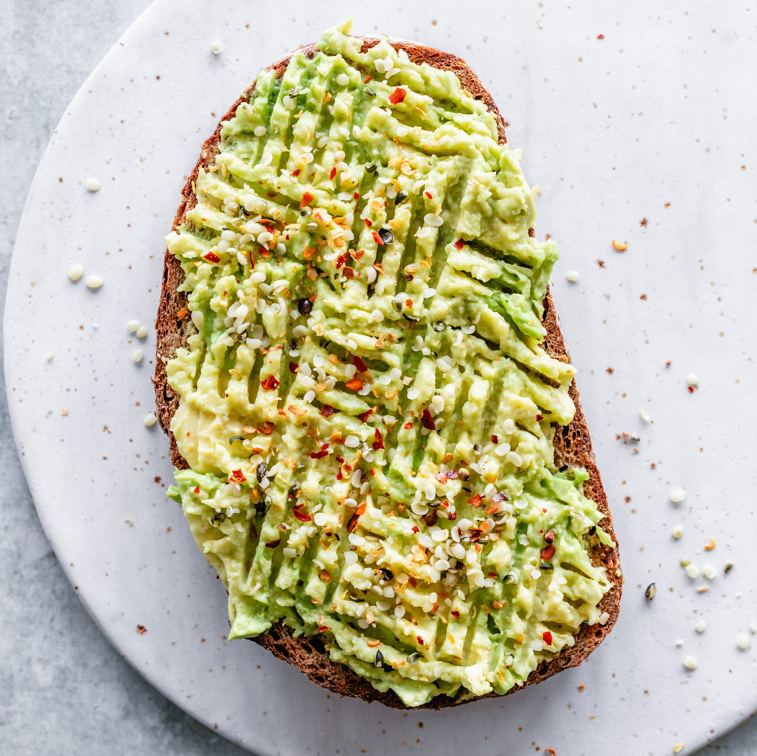 healthy late night snacks avocado toast