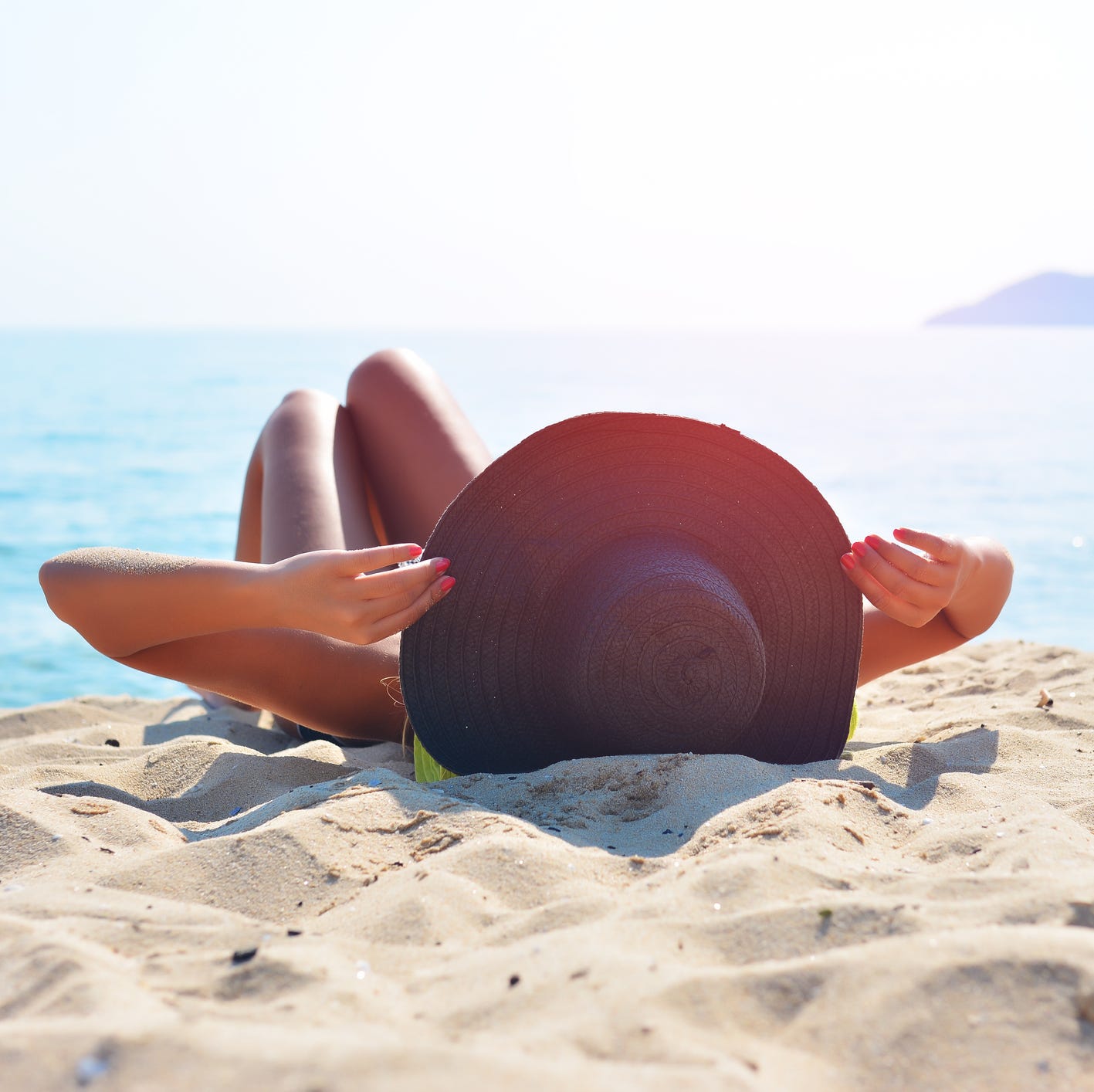 Relaxing and Sunbathing at Sun
