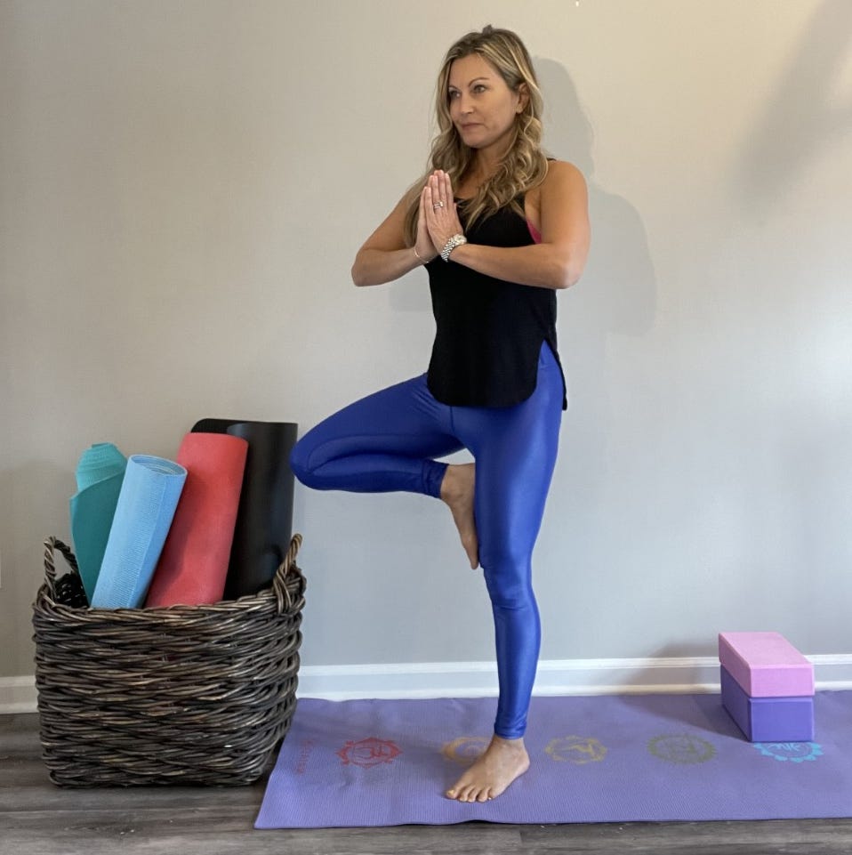 best balance exercises  tree pose