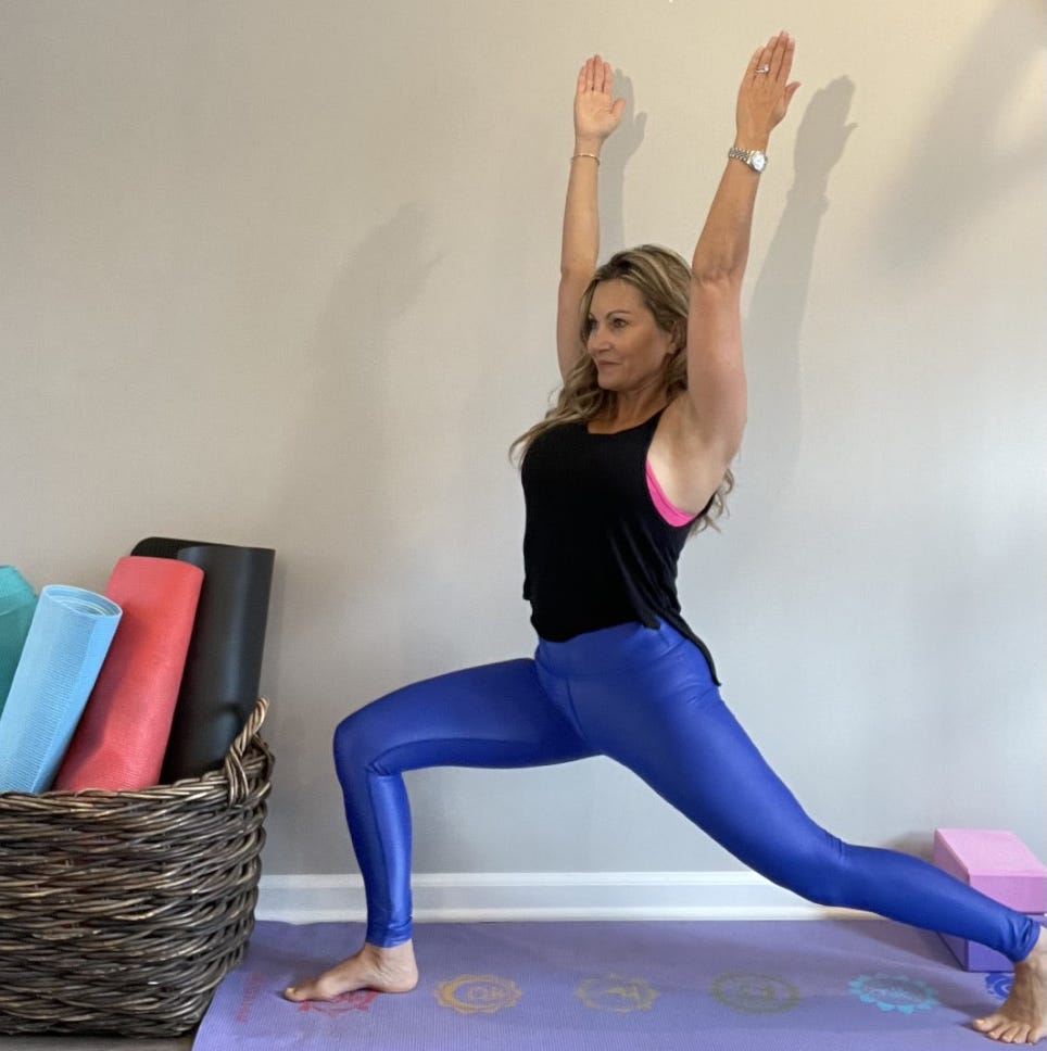 best balance exercises  high lunge
